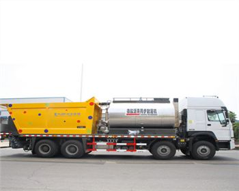 河南同步碎石封層車告訴你油耗大小有什么影響